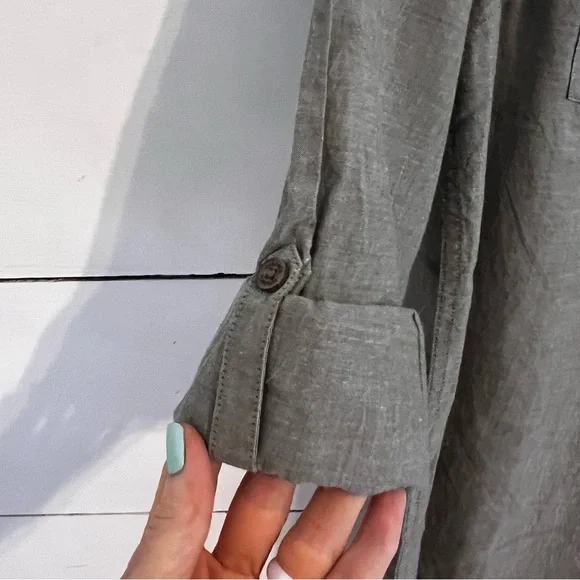 Toad & Co Izzy Long Sleeve Button Down Top. Size Medium. New With Tags. - Picture 6 of 10